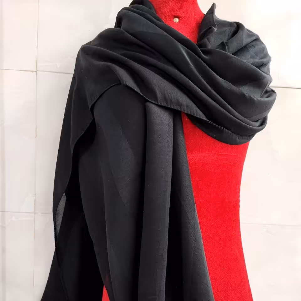 شال زنانه و دخترانه مشکی