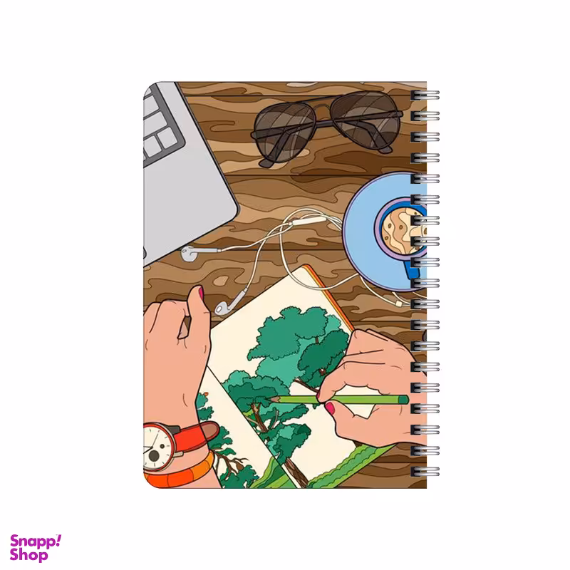 دفترچه یادداشت بامبیلیپ مدل نقاشی و سرگرمی کد 7777889