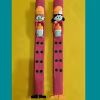 دستگیره و مگنت یخچال نمدی طرح سرآشپز