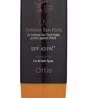 فلوئید ضد آفتاب SPF43 اوتی 50 میلی لیتر Ottie UV Defense Sun Fluid SPF43 PA   50 ml