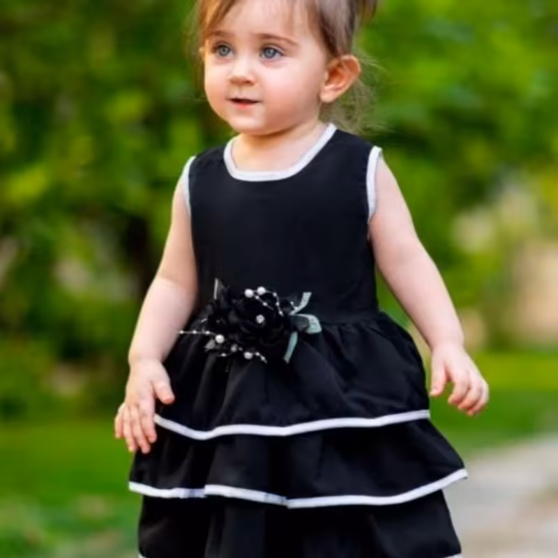 سارافون پیراهن دخترانه محرمی شیک