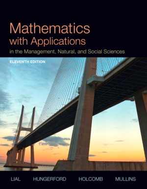[PDF] دانلود کتاب Mathematics With Applications In The Management, Natural And Social Sciences, 2014