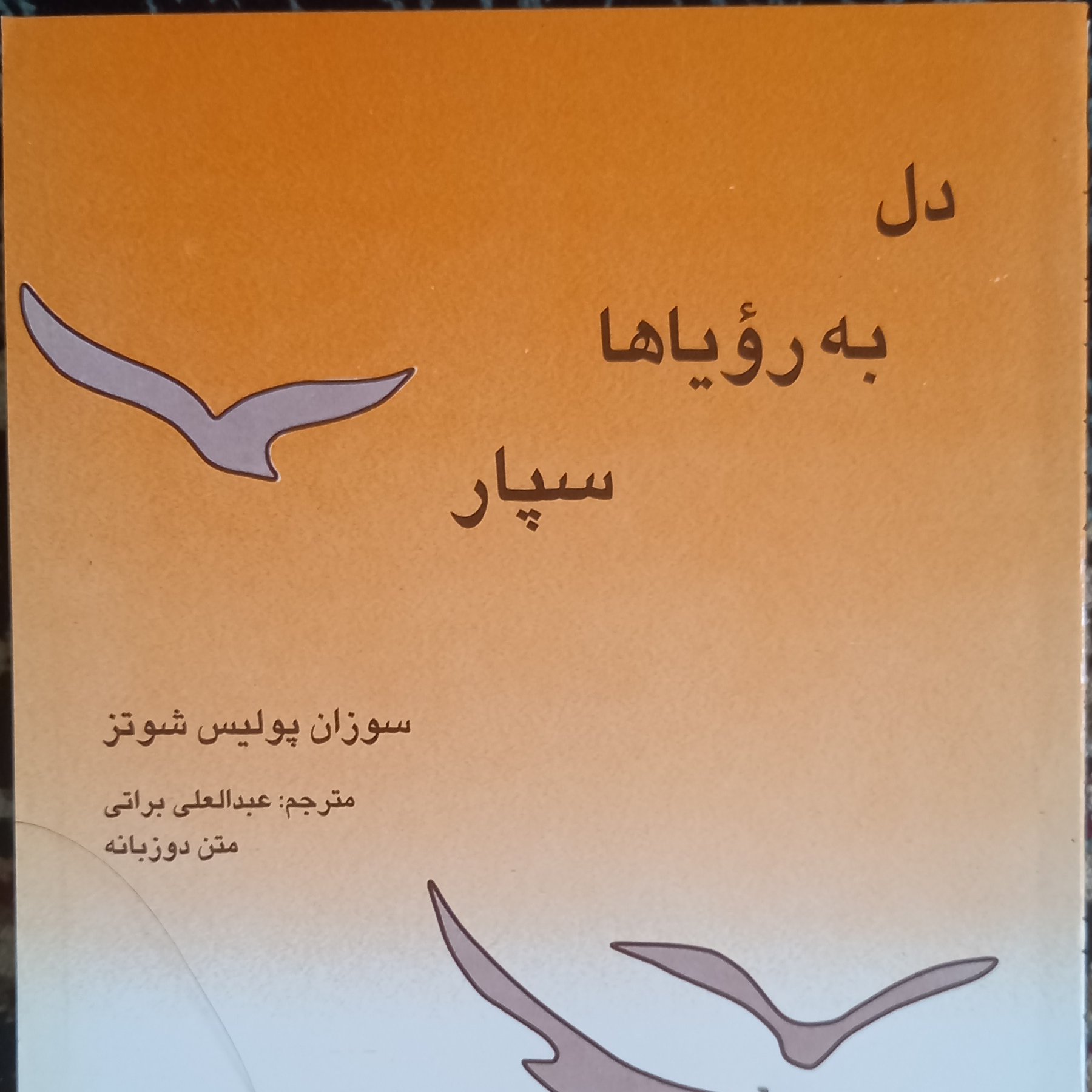 کتاب دل به رویاها سپار 2 زبانه سوزان پولیس