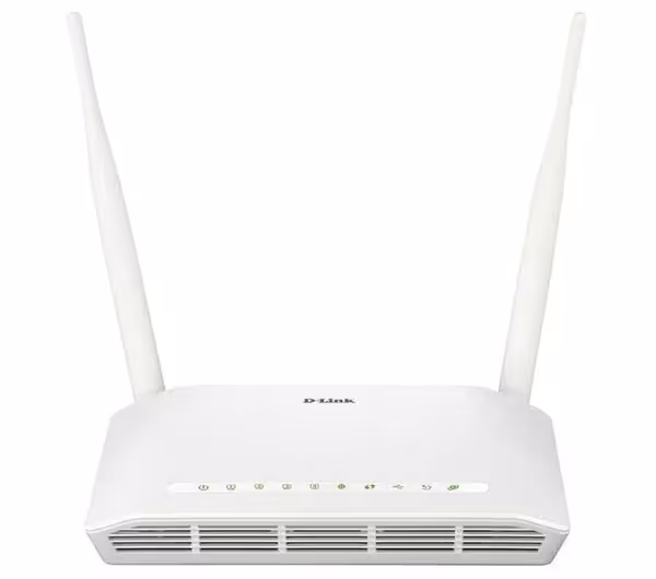 مودم روتر ADSL2 Plus بی‌سیم N300 دی-لینک مدل DSL-2750U