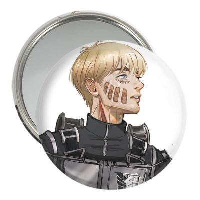 آینه جیبی خندالو مدل ارمین انیمه اتک آن تایتان Attack on Titan کد 18599