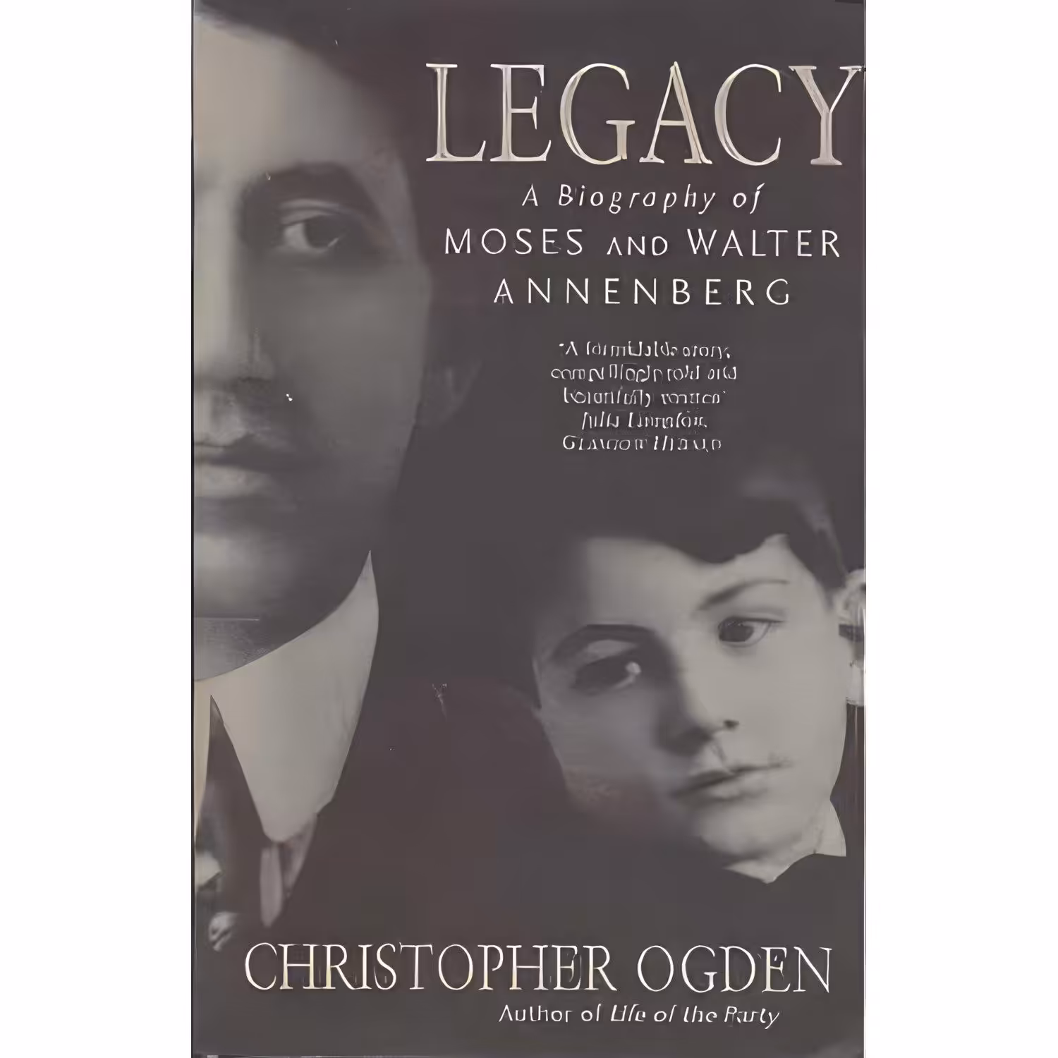 کتاب زبان اصلی Legacy اثر Christopher Ogden انتشارات Little Brown