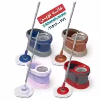 سطل و تی زمین شوی چرخشی مهسان مدل ایرسا(خرید بالای یک میلیون تومان ارسال رایگان)