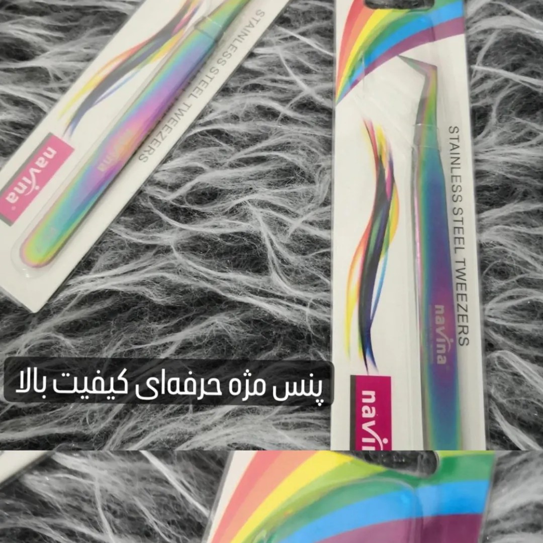 پنس مژه سرکج