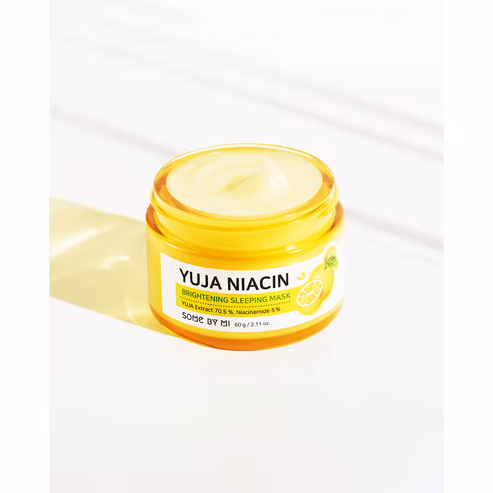 ماسک خواب روشن کننده یوجا نیاسین سام بای می Some By Mi Yuja Niacin Brightening Sleeping Mask