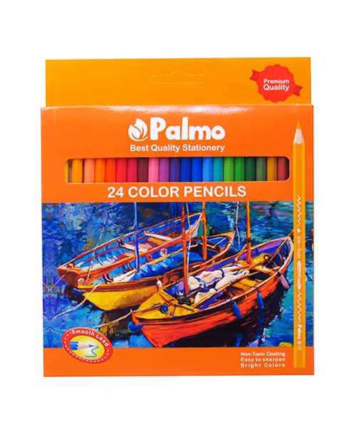 مدادرنگی  مقوایی  پالمو 24 رنگ