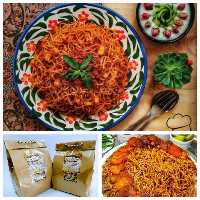  ماکارانی سبوس دار    (وزن450 گرم) 