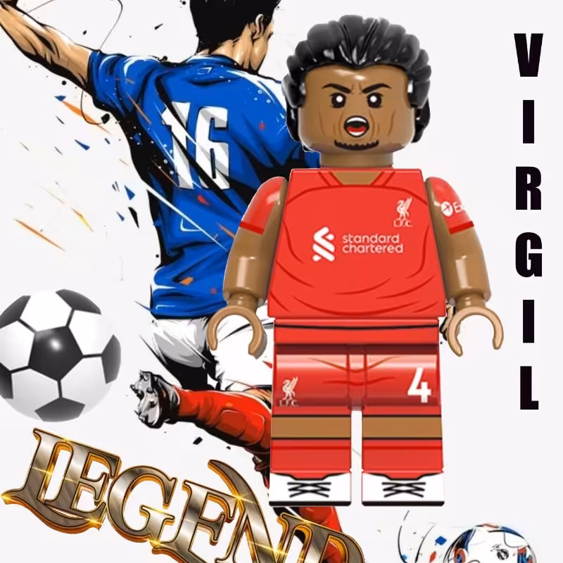 لگو ویرجیل با توپ سری جام جهانی