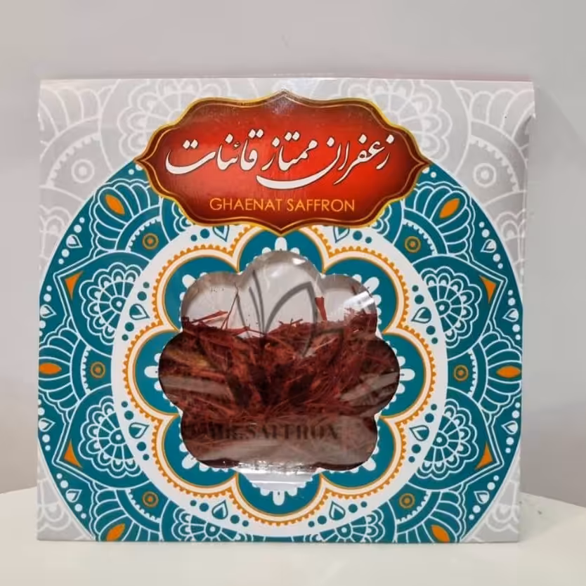 زعفران اصل ممتاز قائنات نیم مثقال