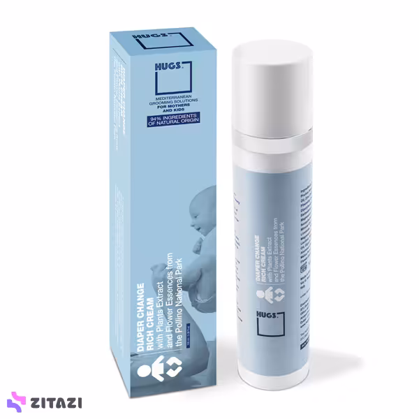 کرم سوختگی و تعویض پوشک 100ml نوزاد Hugs