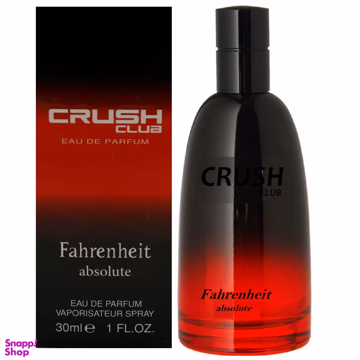 ادوپرفیوم مردانه کراش کلاب (Crush Club) مدل Fahrenheit Absolute