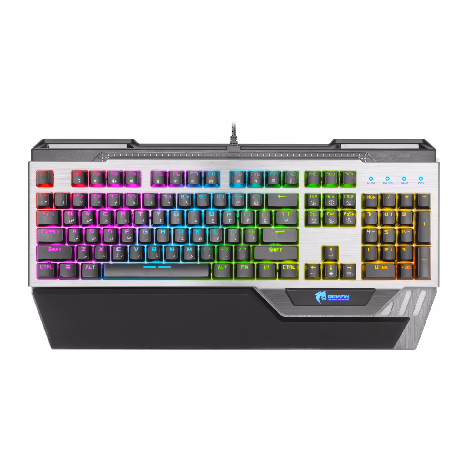 کیبورد گیمینگ گرین GK 803 RGB