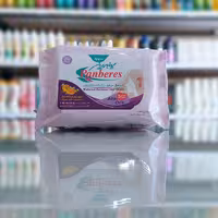 پنبه ریز  دستمال مرطوب پاک کننده آرایش 20 عددی