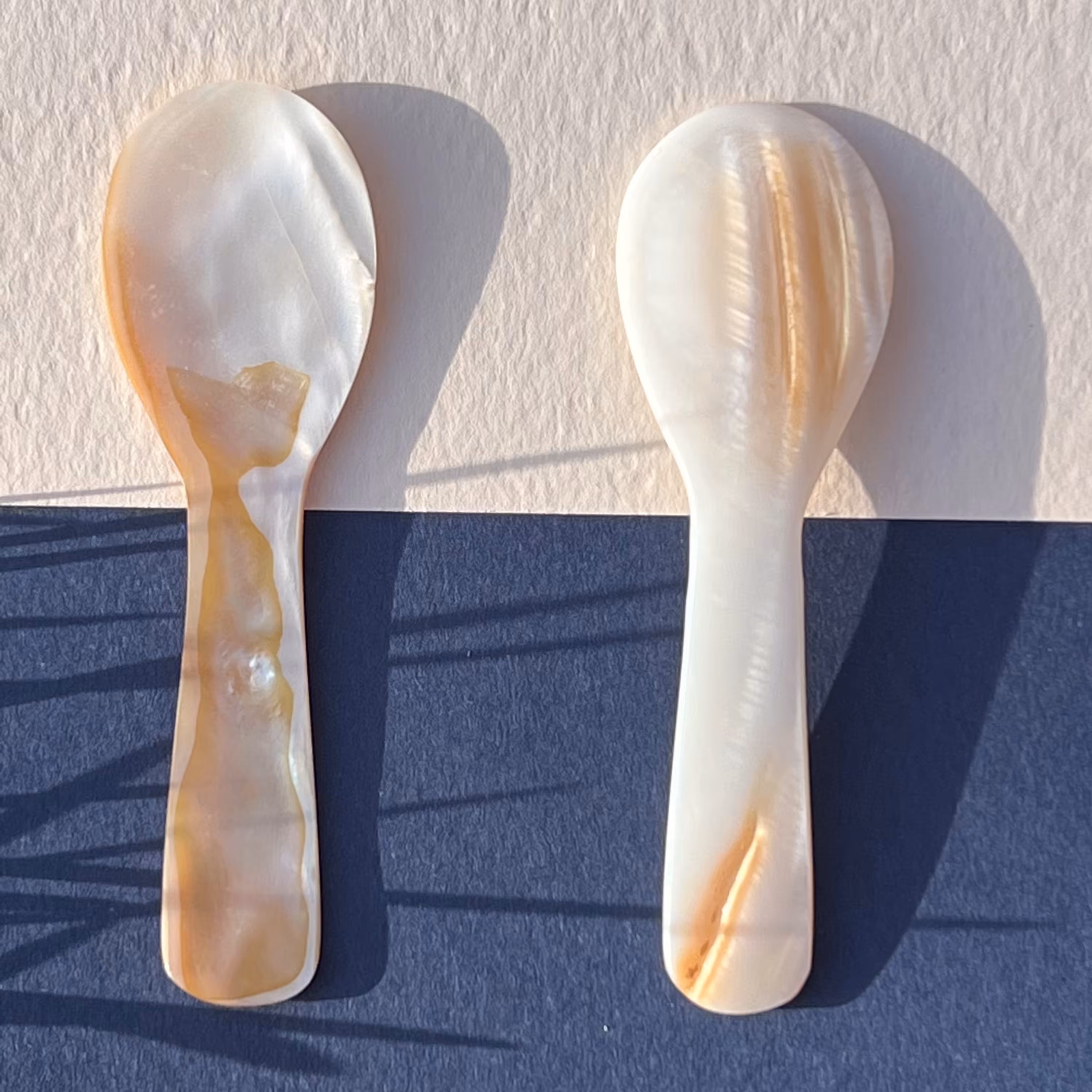 قاشق صدفی 7 سانتی