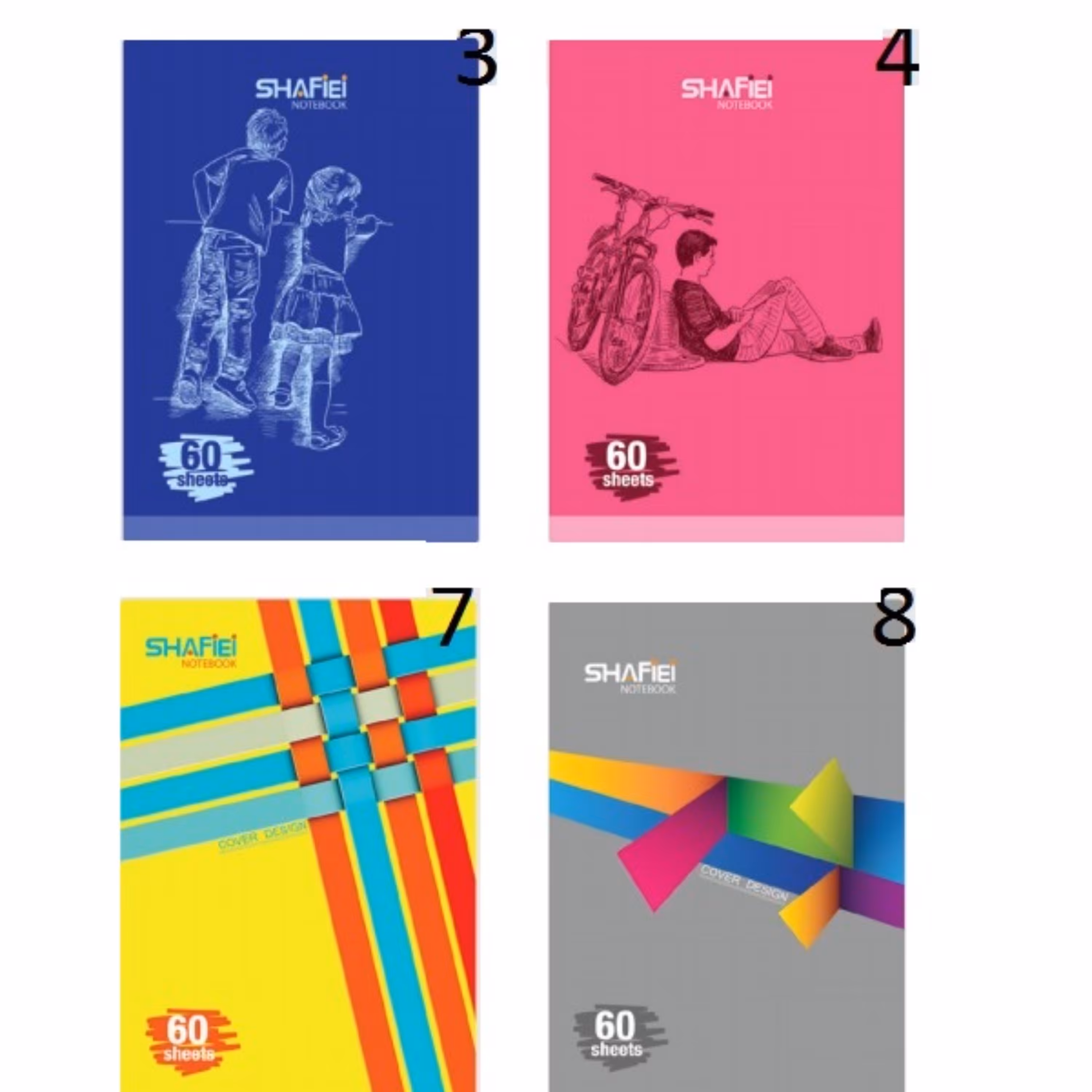 دفتر 60 برگ فنر تک جلدپرسی کلاسیک کد 107 شفیعی