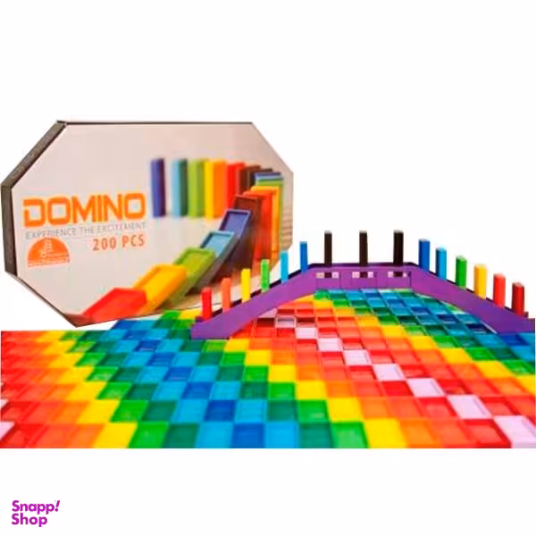 بازی فکری فکرانه مدل دومینو 200 قطعه