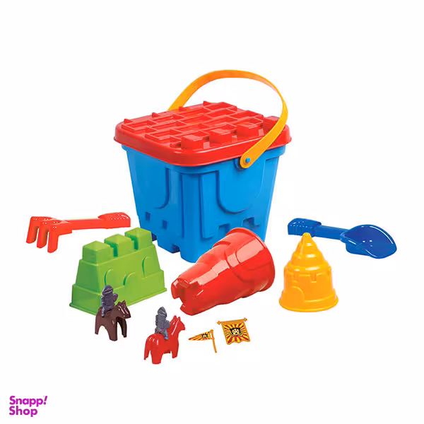 ست شن بازی مدل سطل ساحلی کد E13