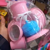 ست لوازم آشپزی روحی رنگی اسباب بازی