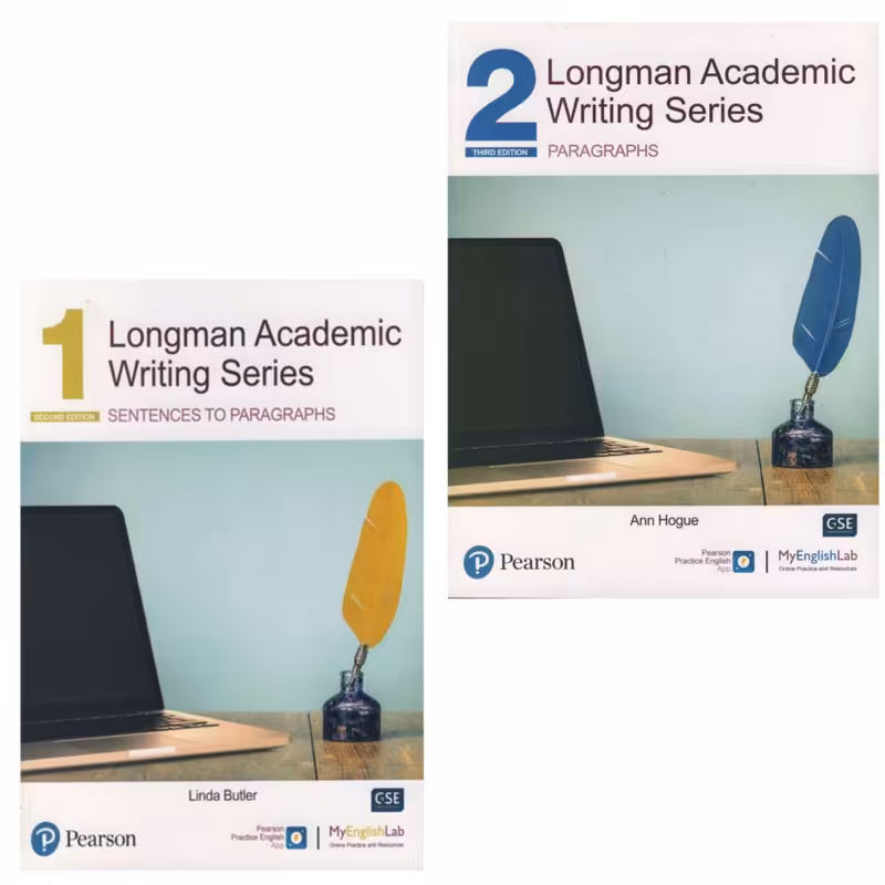 کتاب Longman Academic Writing Series اثر جمعی از نویسندگان انتشارات pearson دو جلدی