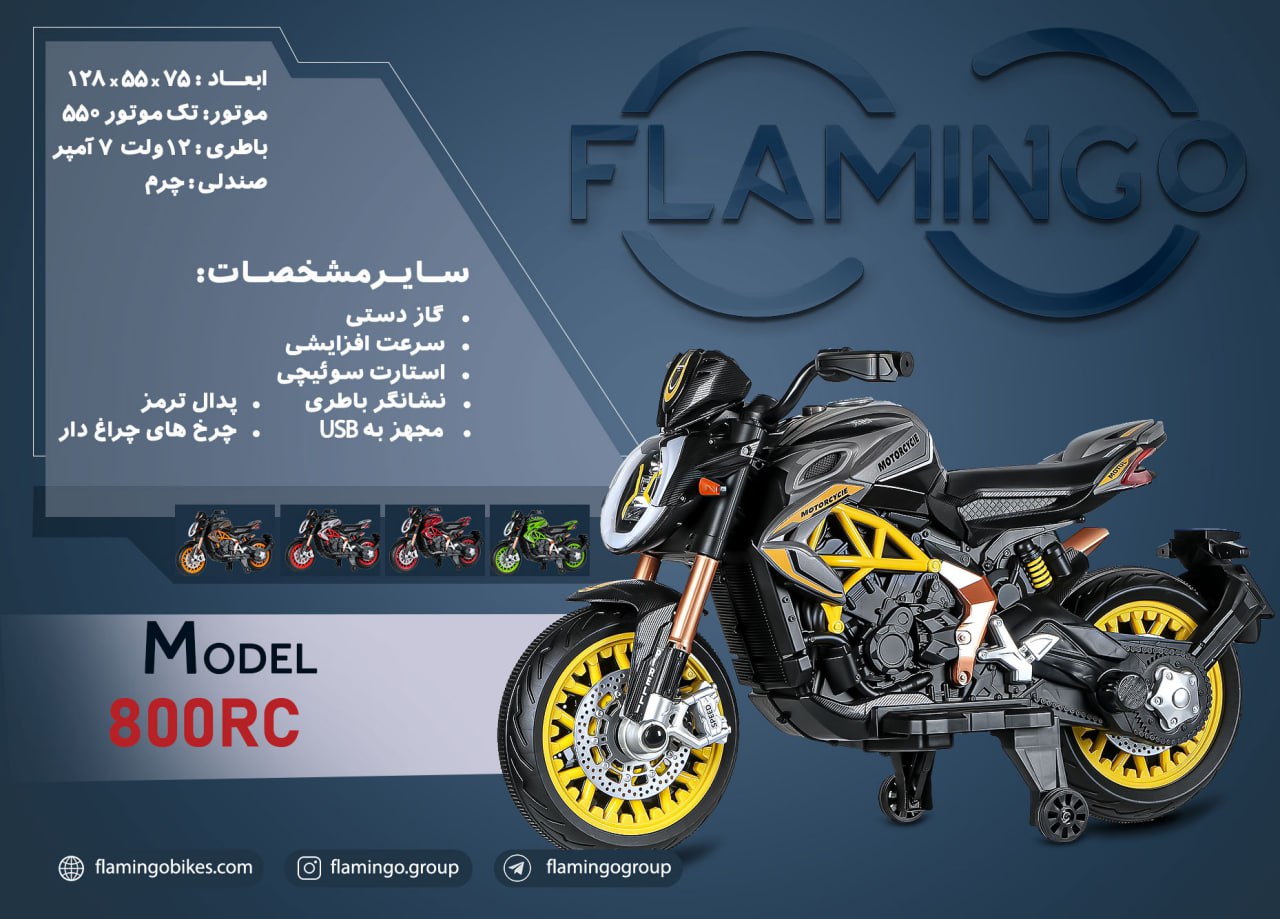 موتور شارژی فلامینگو flamingo مدل 800RC
