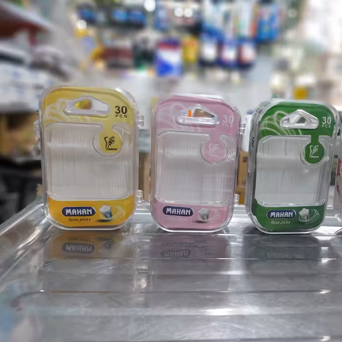 نخ دندان کمانی ماهان 30 عددی