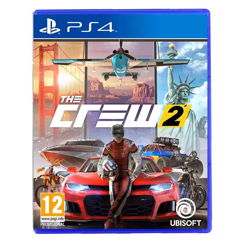 دیسک بازی The Crew 2 برای PS4 پلمپ