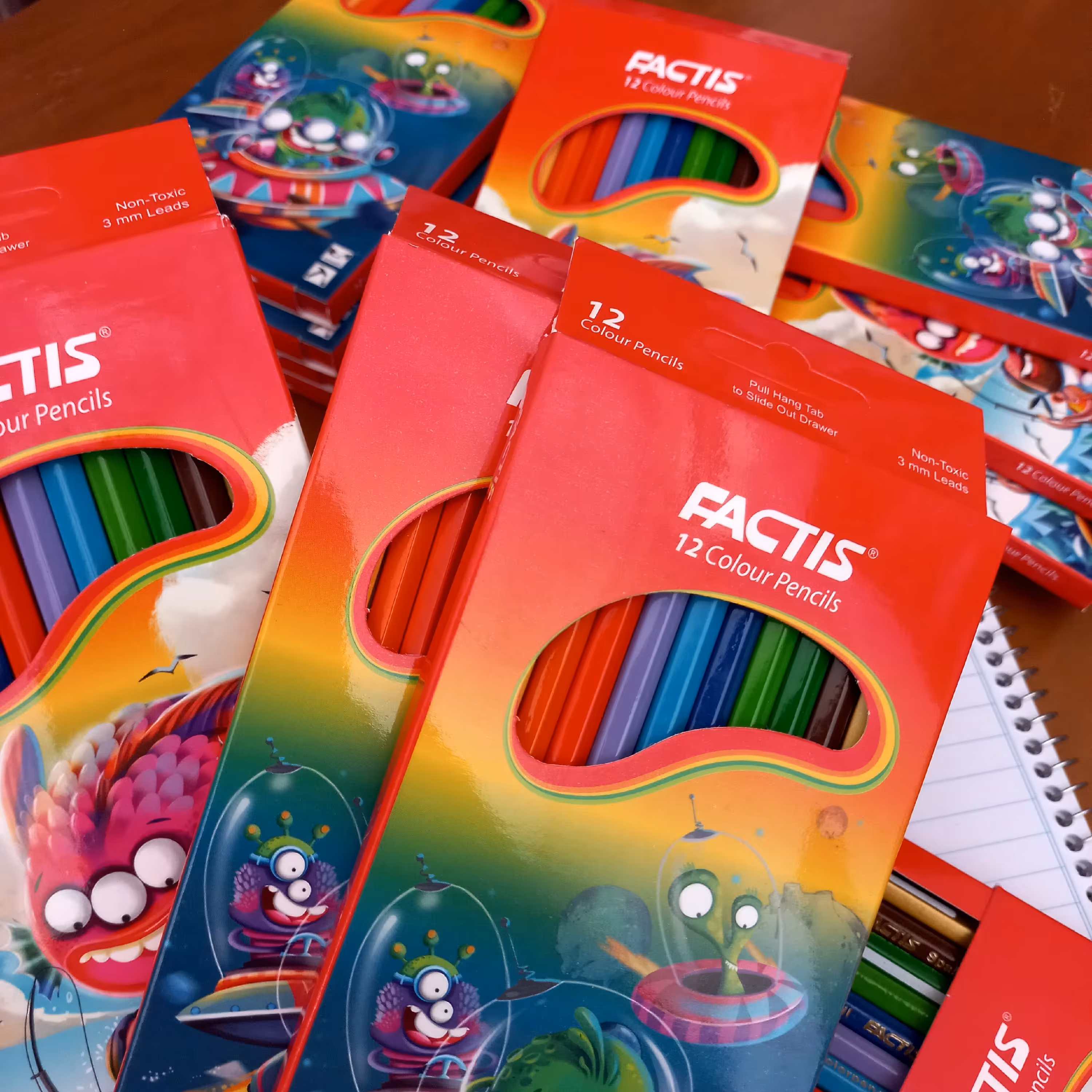 مدادرنگی 12 رنگ فکتیس