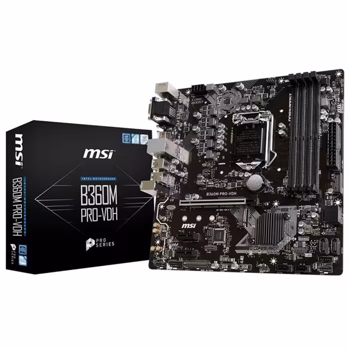 MSI B360M PRO-VDH LGA 1151 Motherboard