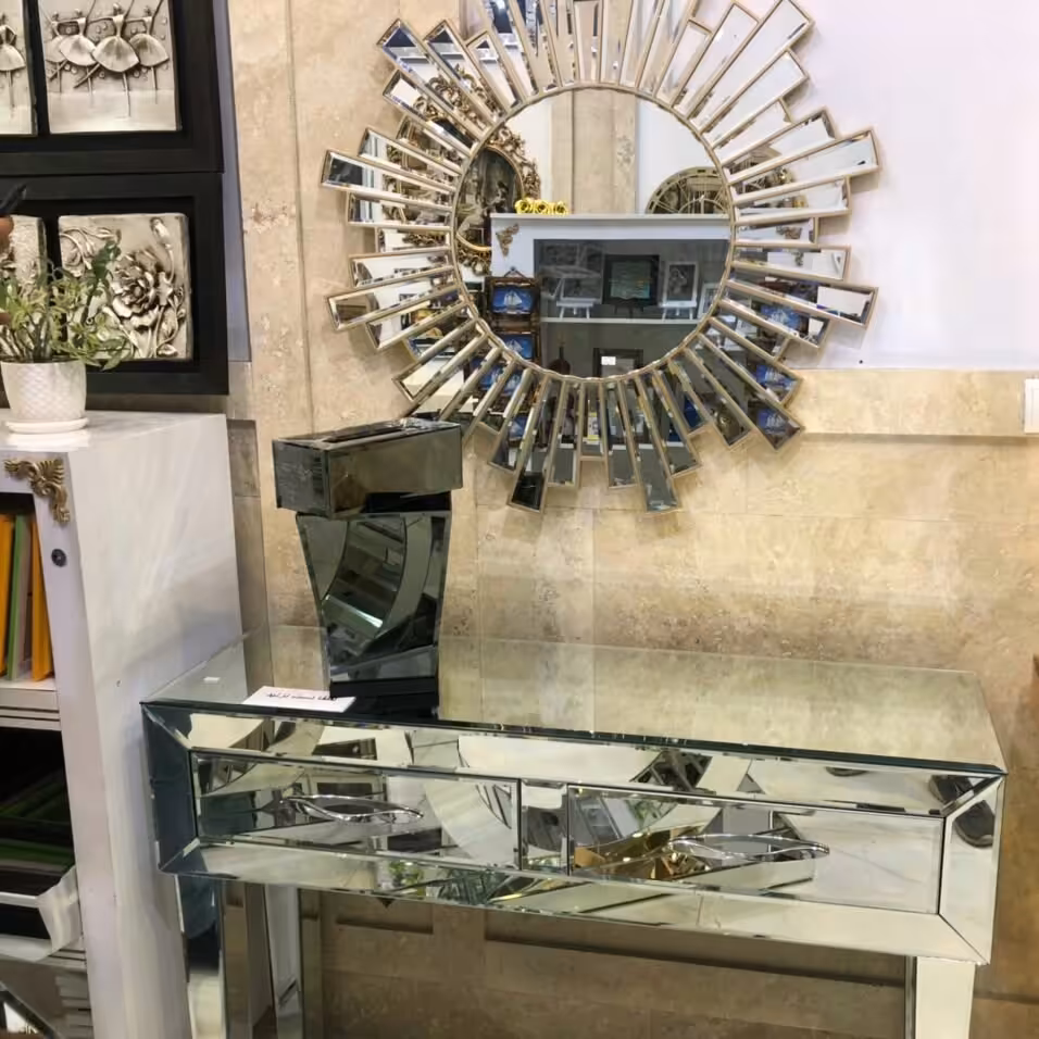 آینه کنسول و قاب آینه