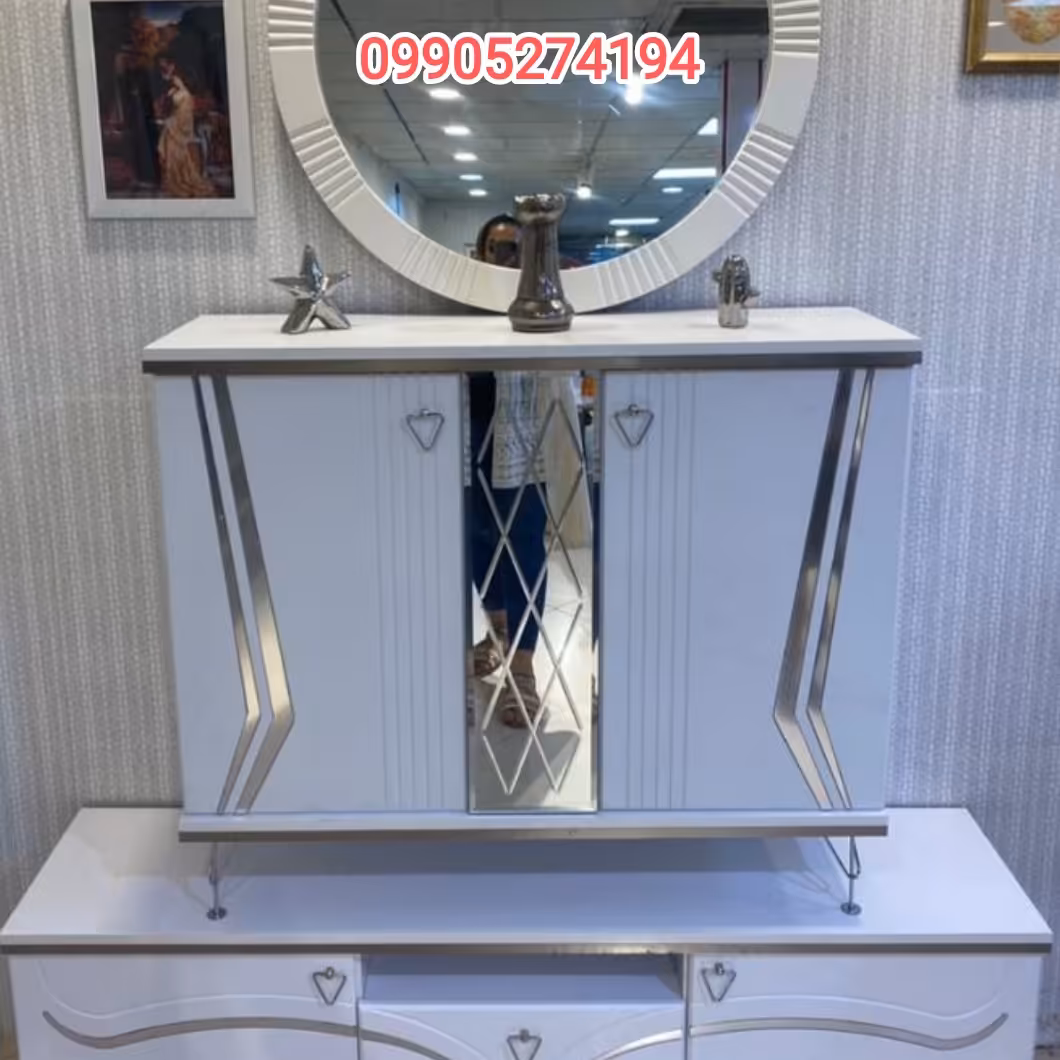 ست میز TV با کنسول اینه کار ضمانتی  111