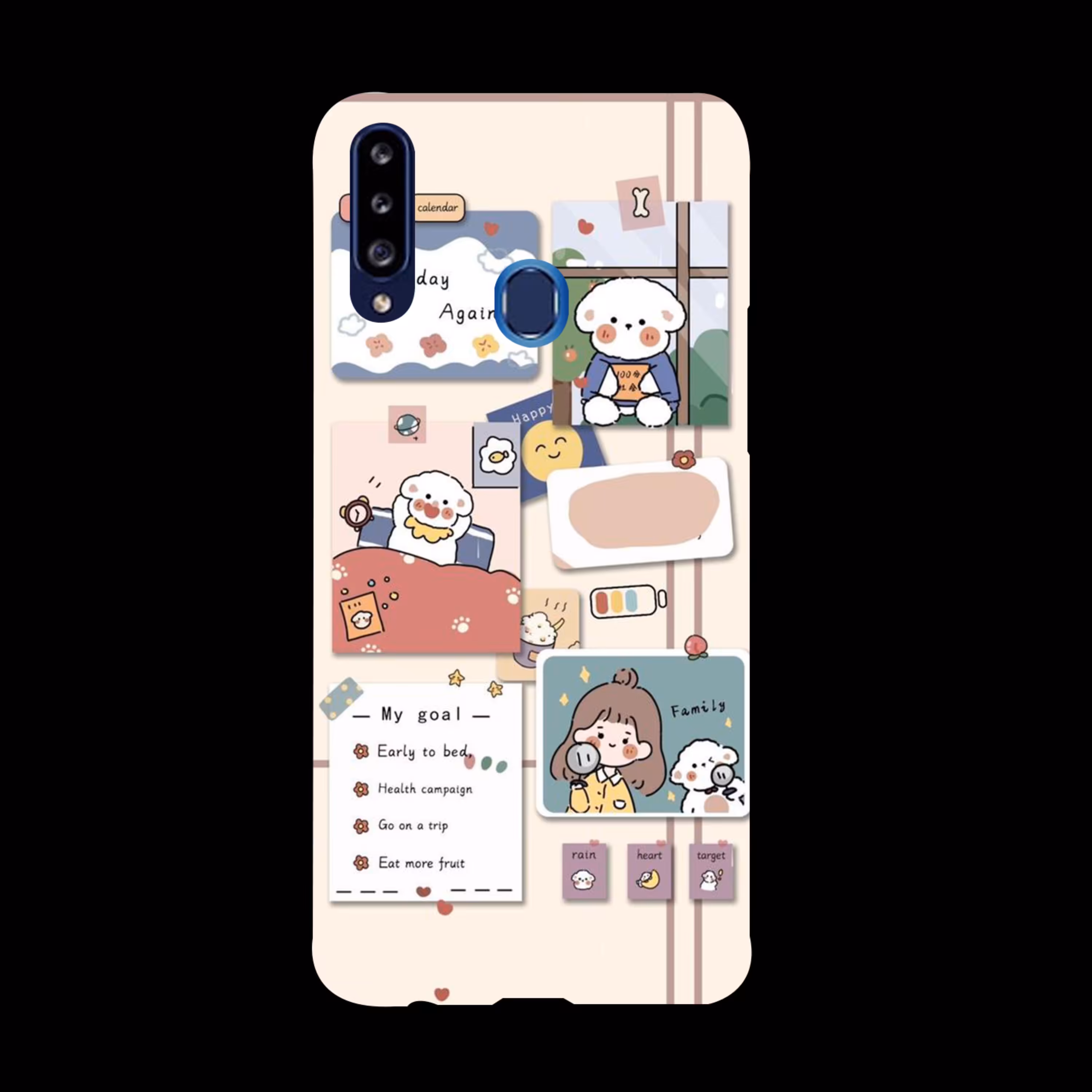 کاور گارد قاب فانتزی g12004 مناسب برای گوشی موبایل سامسونگ a20s