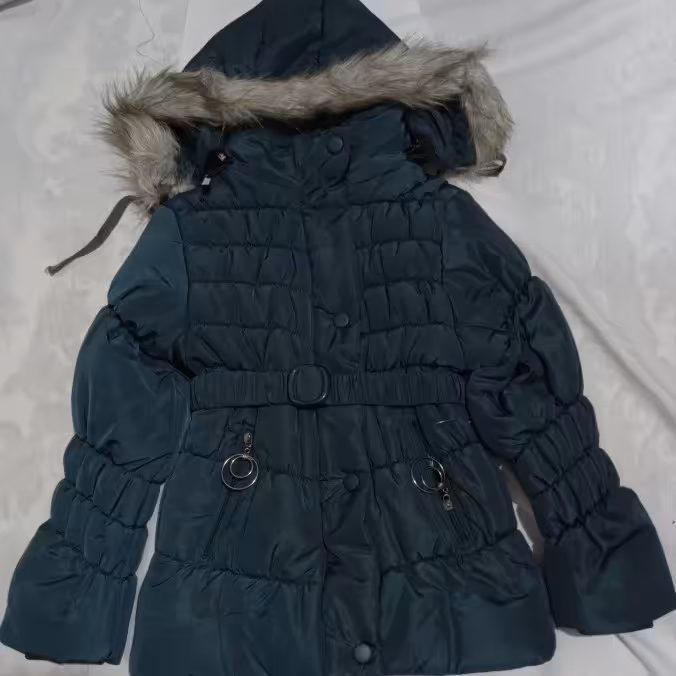 کاپشن بچگانه دخترانه  جنس مموری 2رنگ سبزیشمی و سبزروشن  سایز55  ارسال رایگان به تمام نقاط کشور پوشاک زنانه نرگس 