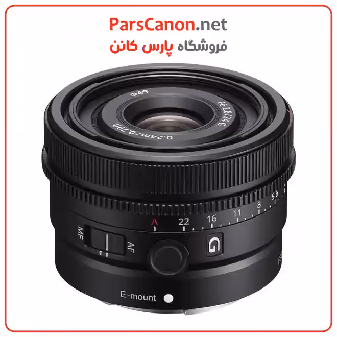لنز سونی مدل Sony FE 24mm f/2.8 G Lens