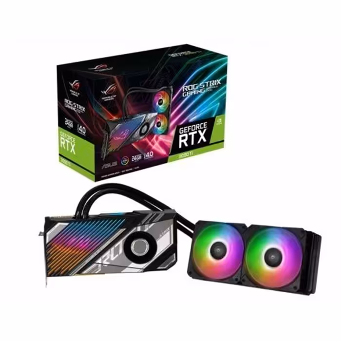 کارت گرافیک ایسوس ROG STRIX LC RTX 3090 TI O24G