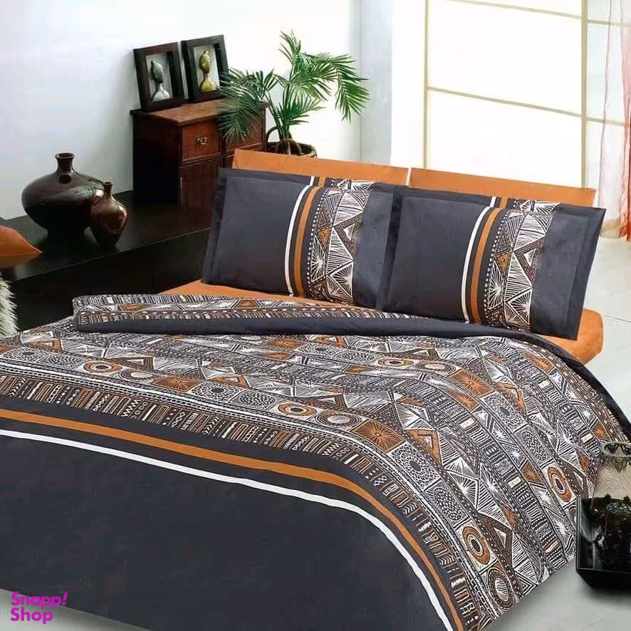 ست لحاف 3 تکه رزین تاژ (Rezin Taj) مدل رانفورس ایندیا یک نفره سایز 47x19x60 سانتی‌ متر