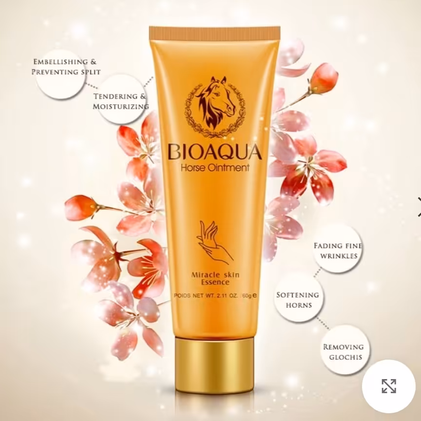 کرم دست روغن اسب بیوآکوا
 bioaqua اورجینال 