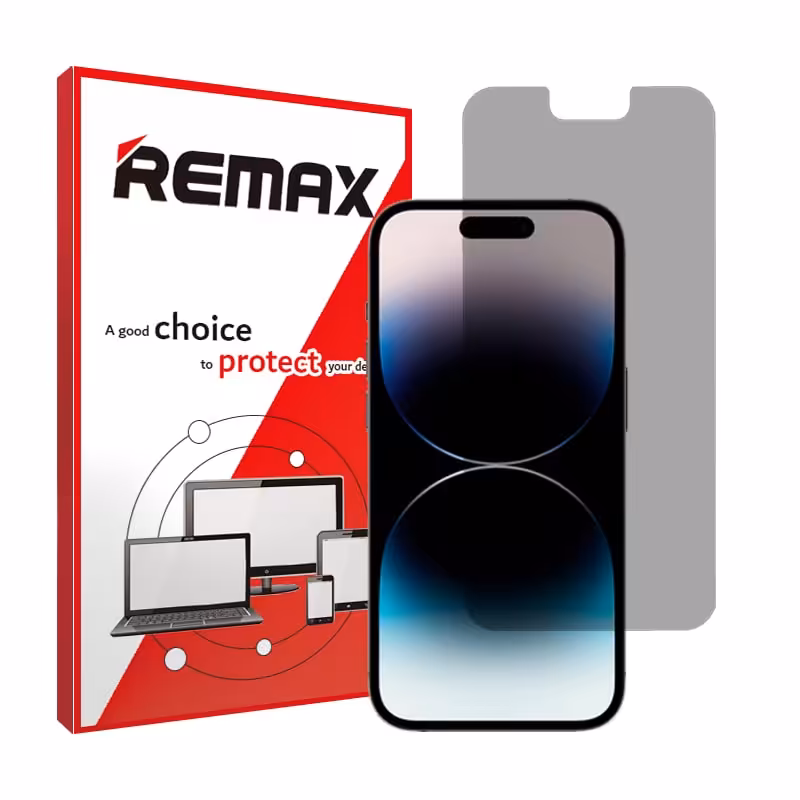 گلس اپل iPhone 14 Pro Max مدل هیدروژلی پرایوسی برند ریمکس کد S