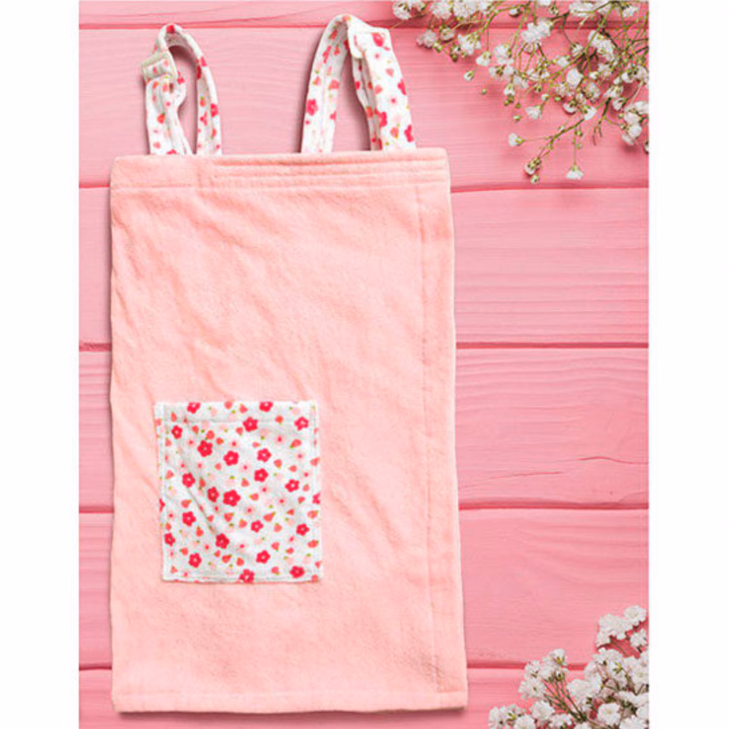 حوله دکلته زنانه پودایران طرح پارادایس صورتی سایز آزاد (100درصد پنبه) ضد حساسیت