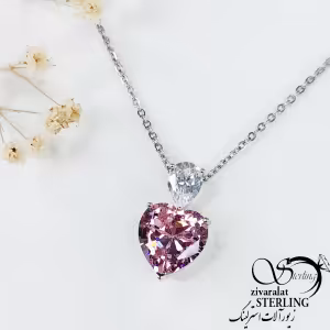 گردنبند برند ژوپینگ با نگین سوارسکی قلب