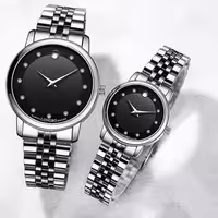 ساعت برند لنگ بو longbo ست، تکی هم به فروش میرسد فلزی دو رنگ با یکسال گارانتی موتور و ثابت بودن رنگ قاب و بند ساعت عبدی 