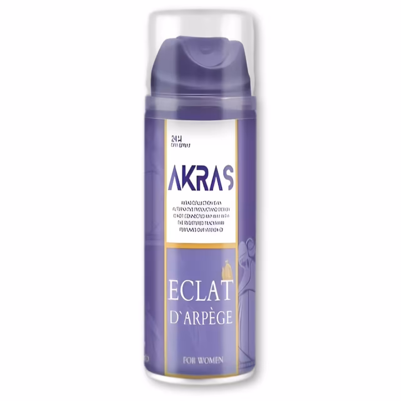 اسپری بدن زنانه آکراس مدل اکلت حجم 200 میلی لیتر