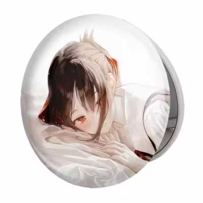 آینه جیبی خندالو طرح کاگویا شینومیا انیمه کاگویا ساما مدل تاشو کد 16039