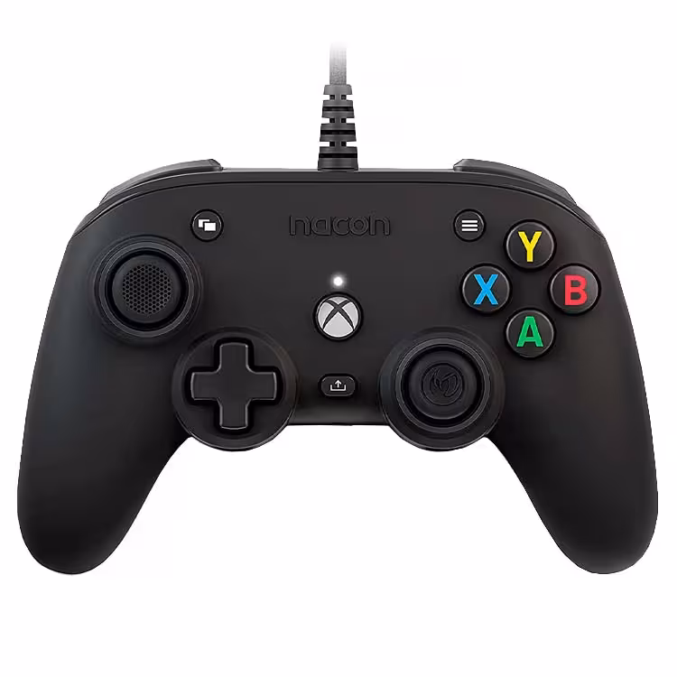خرید گیم‌پد ایکس باکس Nacon Pro Compact Black با بهترین قیمت
