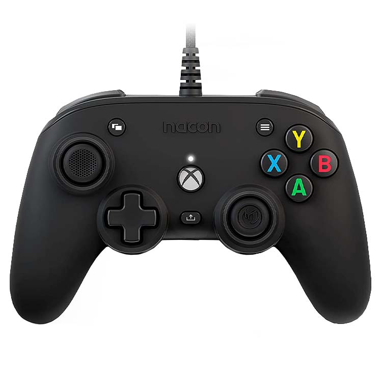 خرید گیم‌پد ایکس باکس Nacon Pro Compact Black با بهترین قیمت