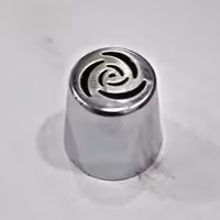 ماسوره شیرینی پزی و کیک پزی طرح گل 3 بعدی استیل خارجی