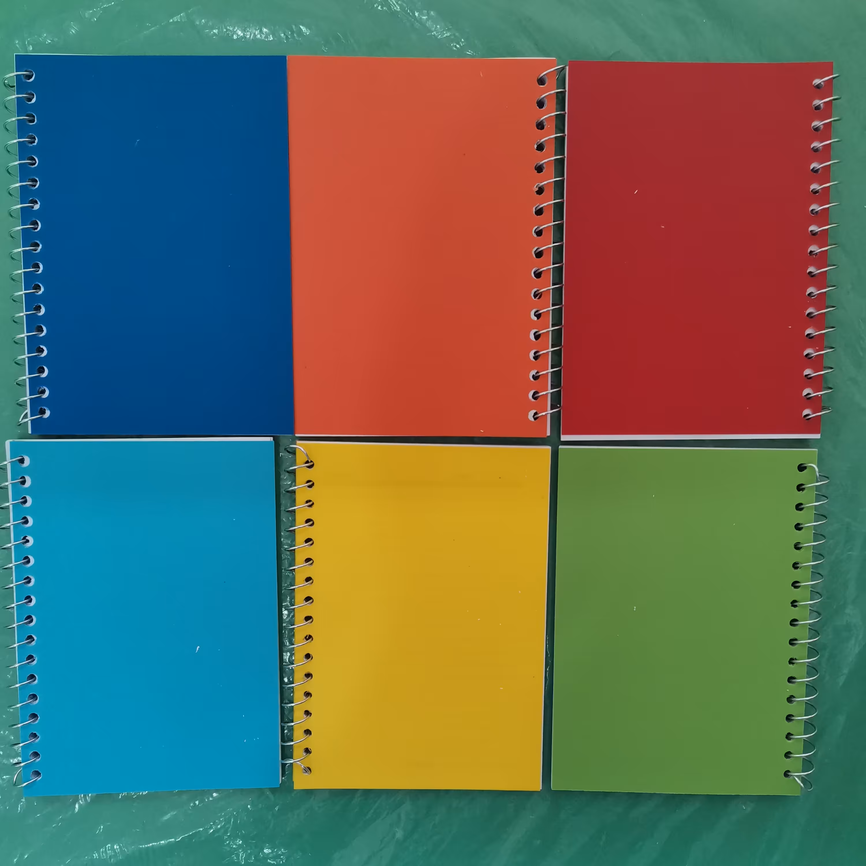 دفترچه جیبی طلقی سیمی